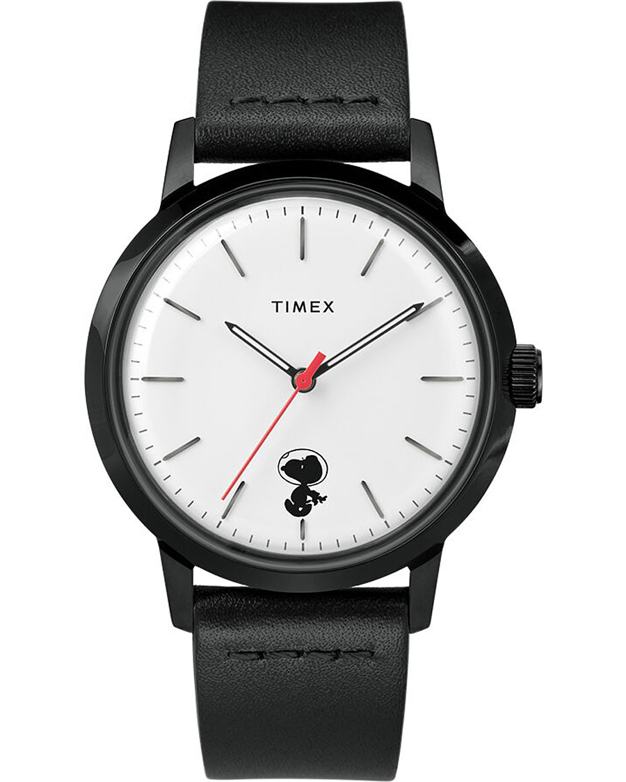 Herr | Timex Marlin Automatic Snoopy Space Traveller 40mm Black | Timex | Marlin Automatic Snoopy Space Traveller 40mm Black