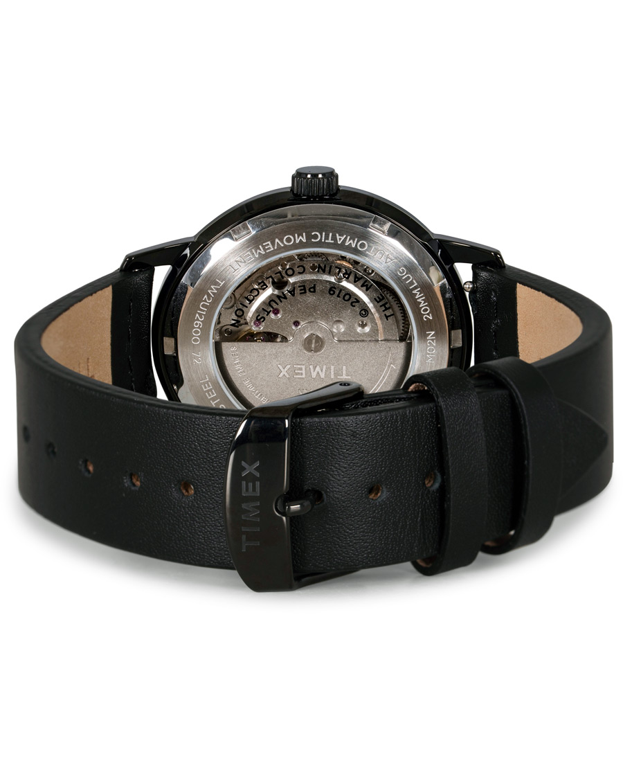 Herr | Timex Marlin Automatic Snoopy Space Traveller 40mm Black | Timex | Marlin Automatic Snoopy Space Traveller 40mm Black