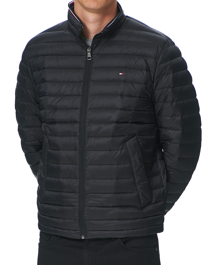 Herr | Jackor | Tommy Hilfiger | Packable Lightweight Down Jacket Jet Black