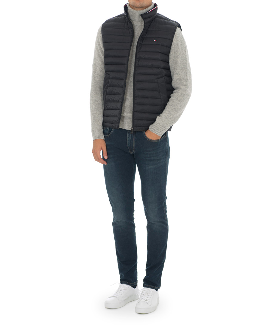 Herr | Jackor | Tommy Hilfiger | Packable Lightweight Down Vest Jet Black