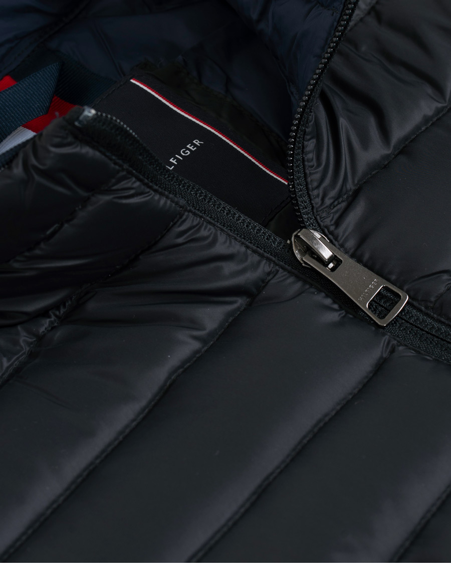 Herr | Jackor | Tommy Hilfiger | Packable Lightweight Down Vest Jet Black