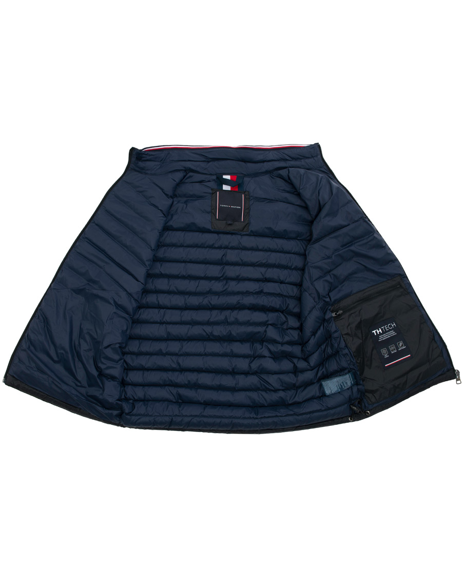 Herr | Jackor | Tommy Hilfiger | Packable Lightweight Down Vest Jet Black