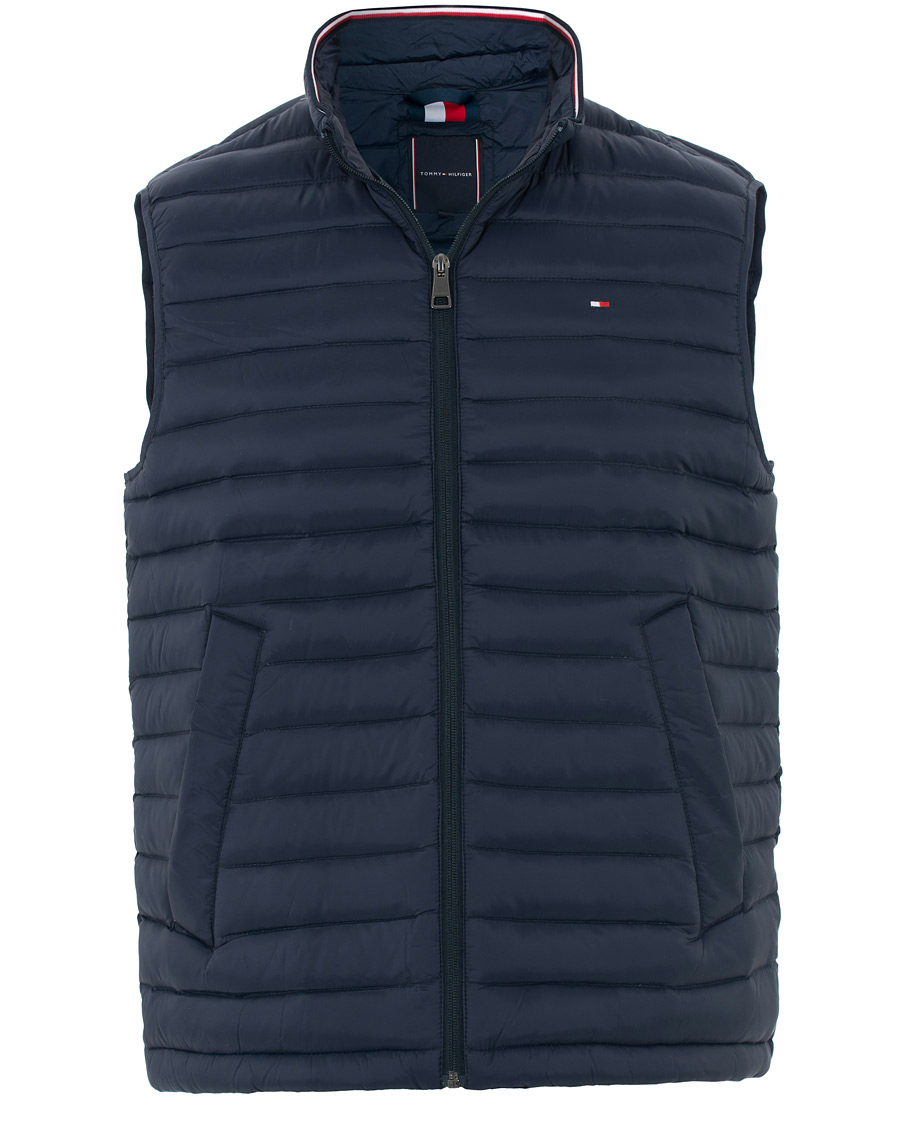 Herr | Jackor | Tommy Hilfiger | Packable Lightweight Down Vest Sky Captain