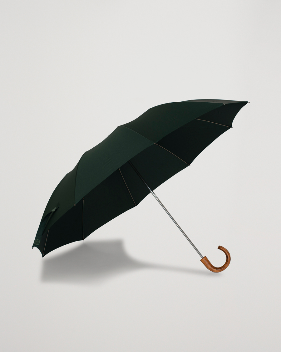 Herr | Best of British | Fox Umbrellas | Telescopic Umbrella  Racing Green