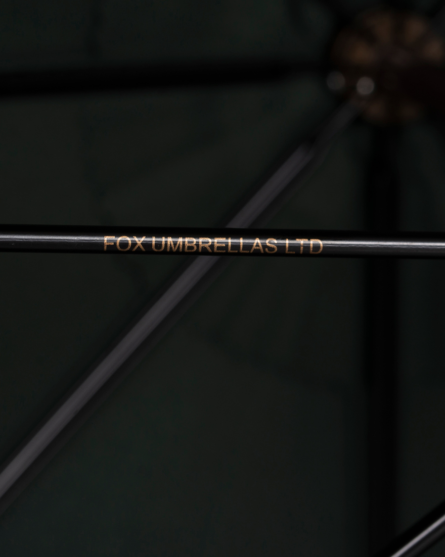 Herr | Paraplyer | Fox Umbrellas | Polished Hardwood Umbrella Racing Green