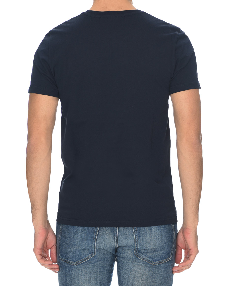 Herr | T-Shirts | Peak Performance | Original Logo Crew Neck Tee Salute Blue