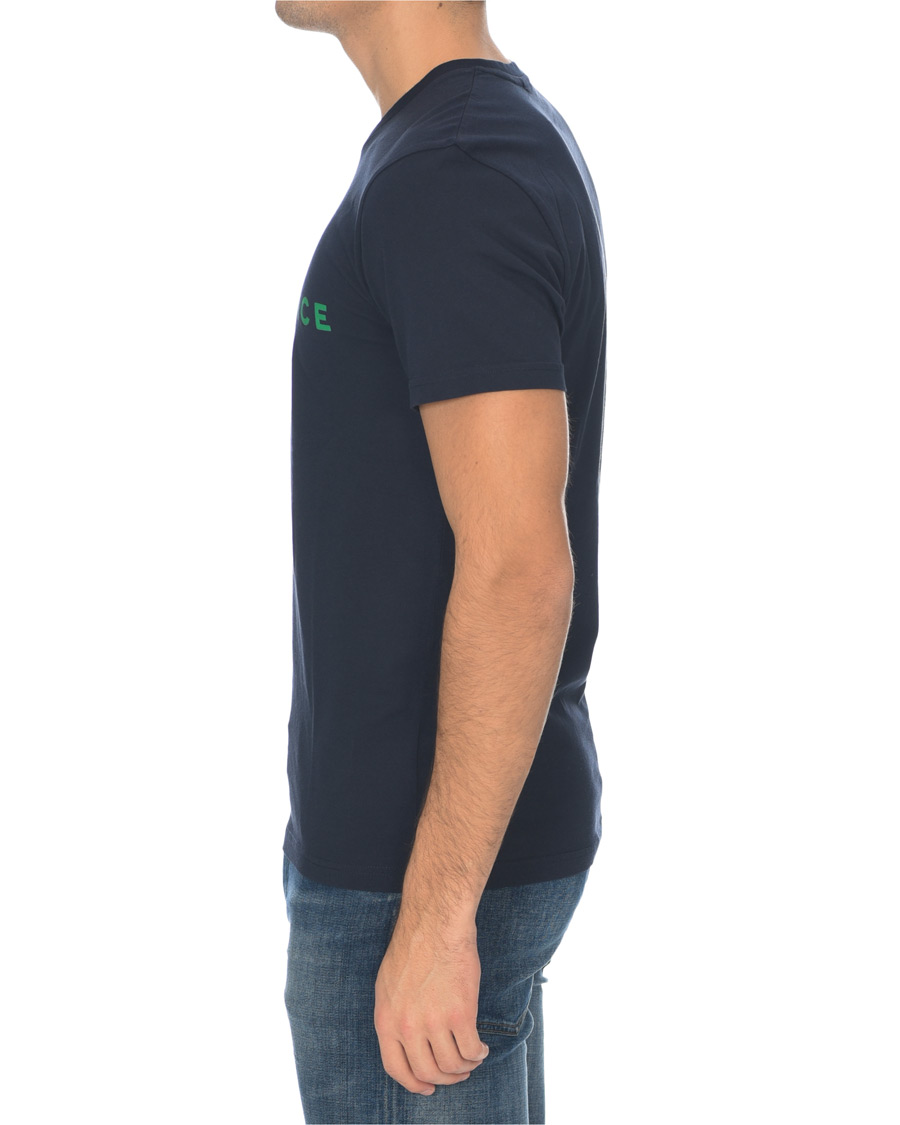 Herr | T-Shirts | Peak Performance | Original Logo Crew Neck Tee Salute Blue