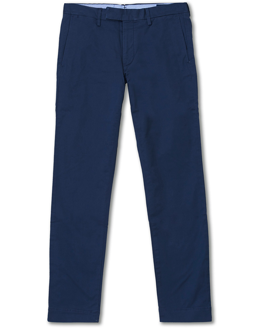 Herr | Byxor | Polo Ralph Lauren | Slim Fit Stretch Hudson Chino Boston Navy
