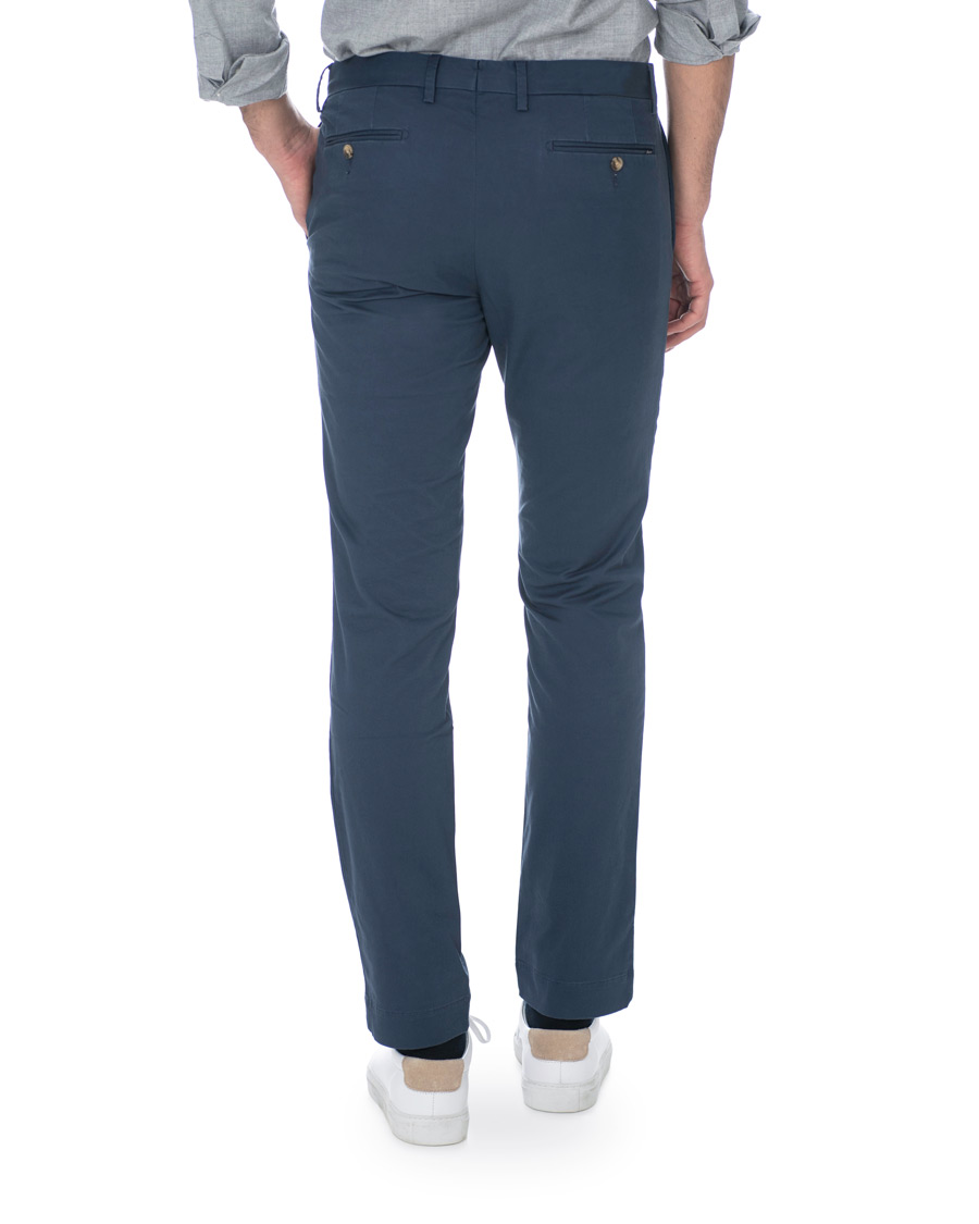 Herr | Byxor | Polo Ralph Lauren | Slim Fit Stretch Hudson Chino Boston Navy