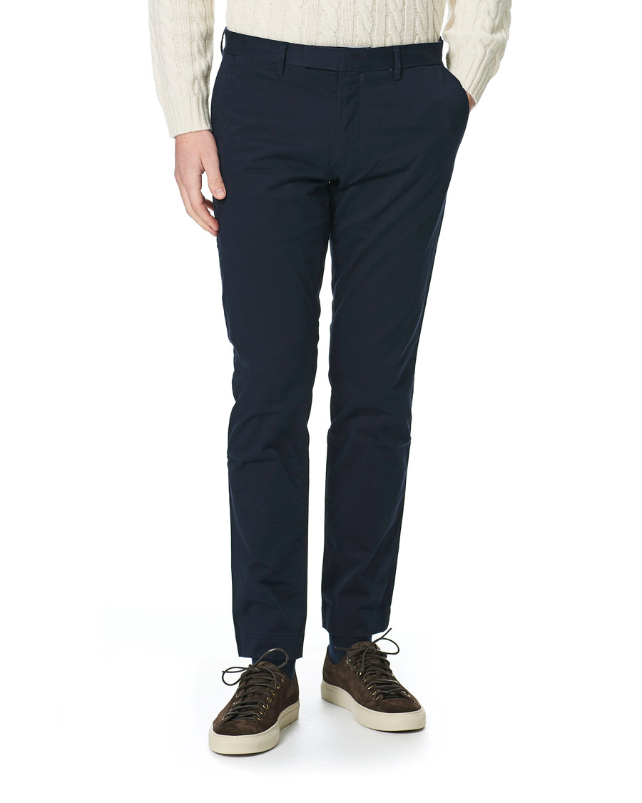 Herr | Byxor | Polo Ralph Lauren | Slim Fit Stretch Chinos Aviator Navy