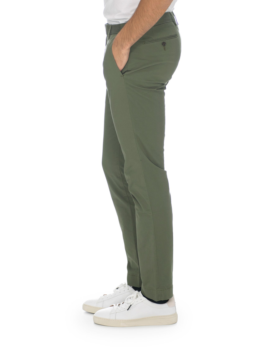 Herr | Byxor | Polo Ralph Lauren | Slim Fit Stretch Hudson Chino Army Olive