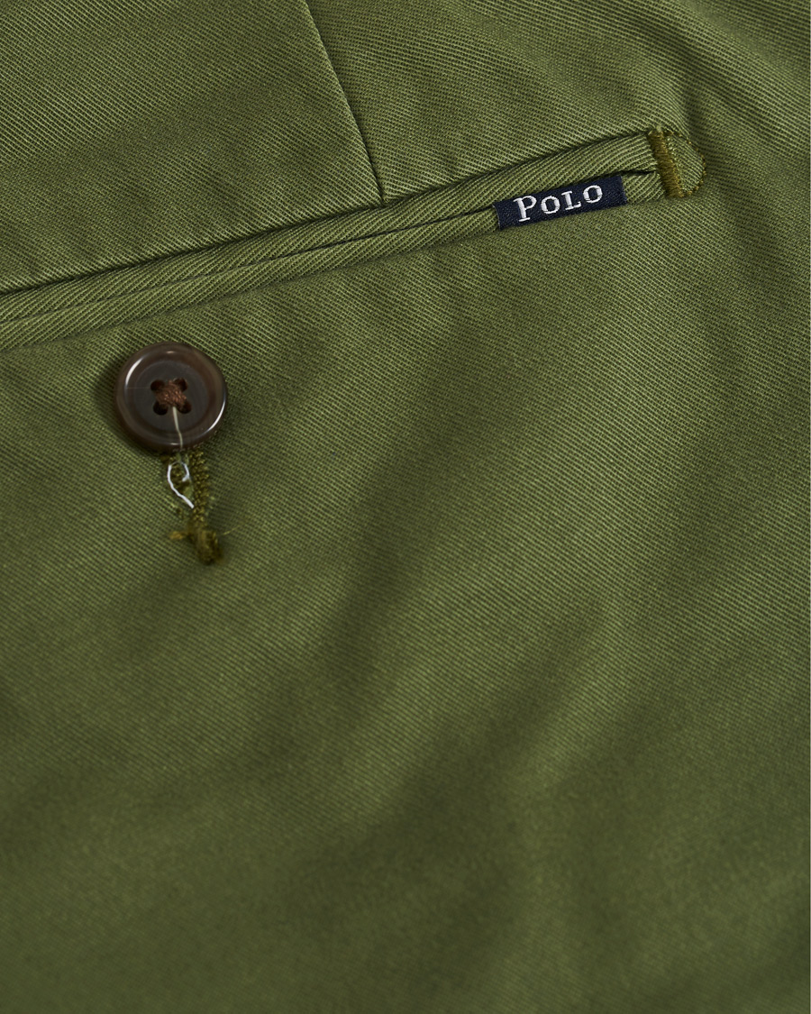 Herr | Byxor | Polo Ralph Lauren | Slim Fit Stretch Hudson Chino Army Olive