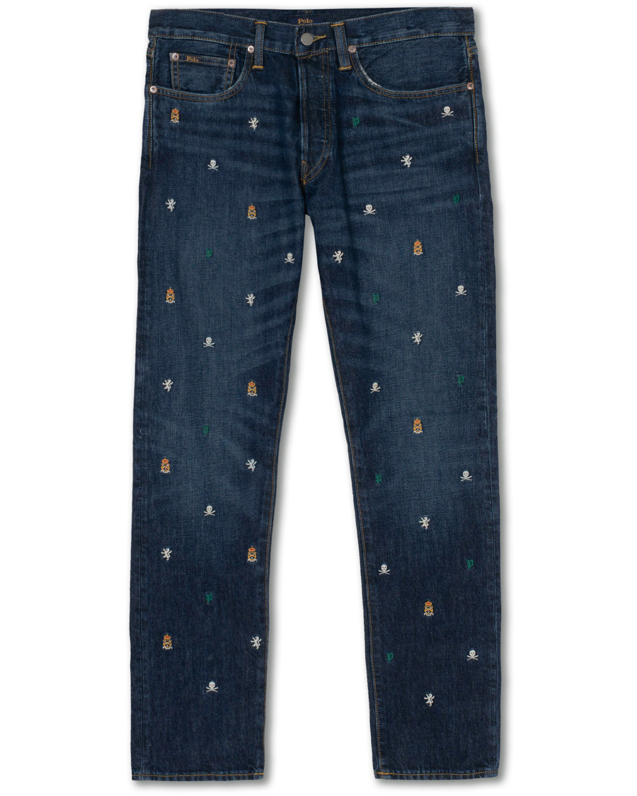 Herr | Jeans | Polo Ralph Lauren | Sullivan 5-pocket Patchwork Jeans Blue