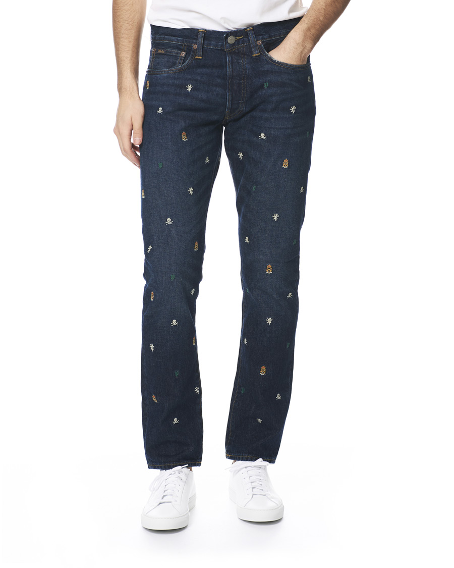 Herr | Jeans | Polo Ralph Lauren | Sullivan 5-pocket Patchwork Jeans Blue