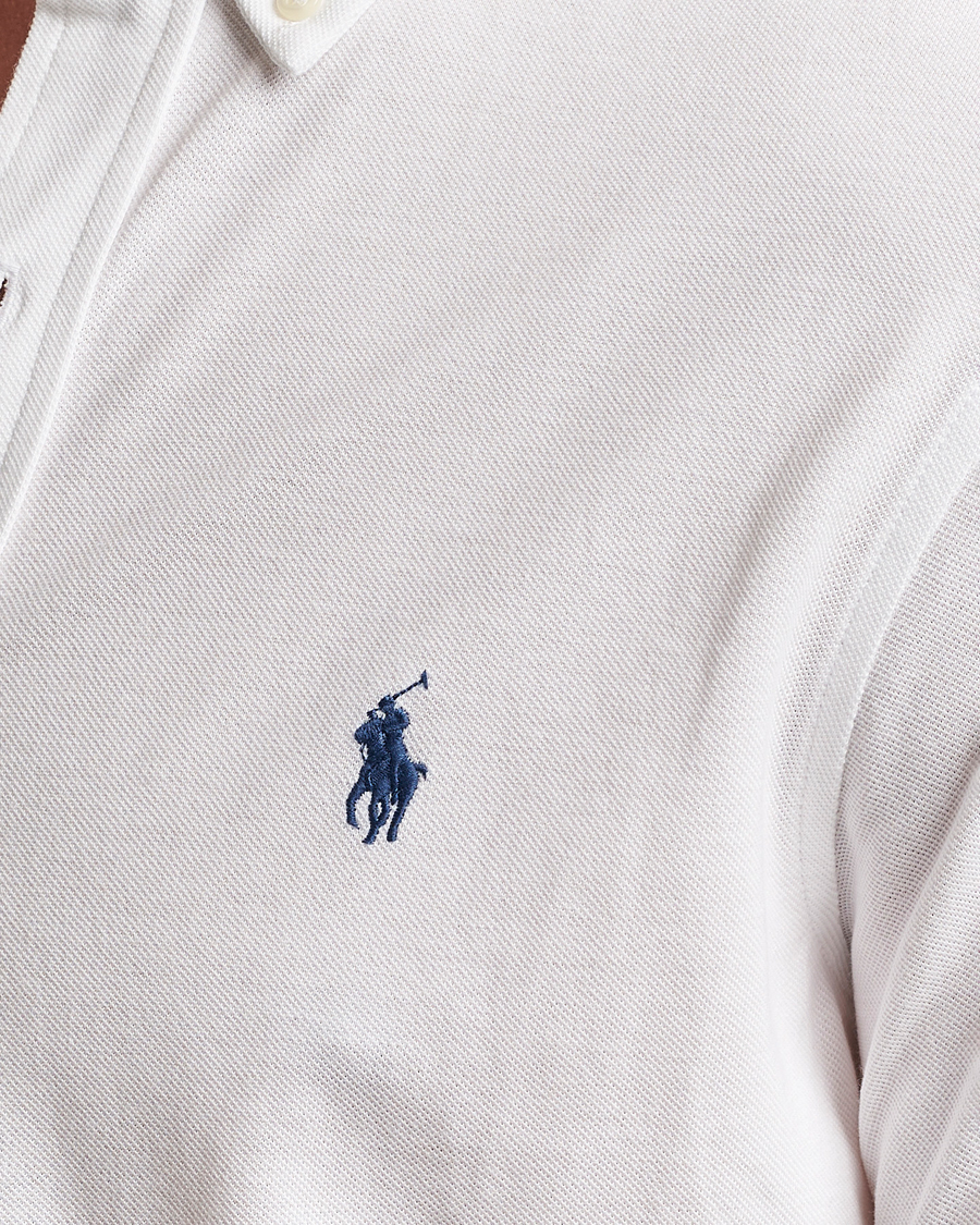 Herr | Skjortor | Polo Ralph Lauren | Featherweight Mesh Shirt White