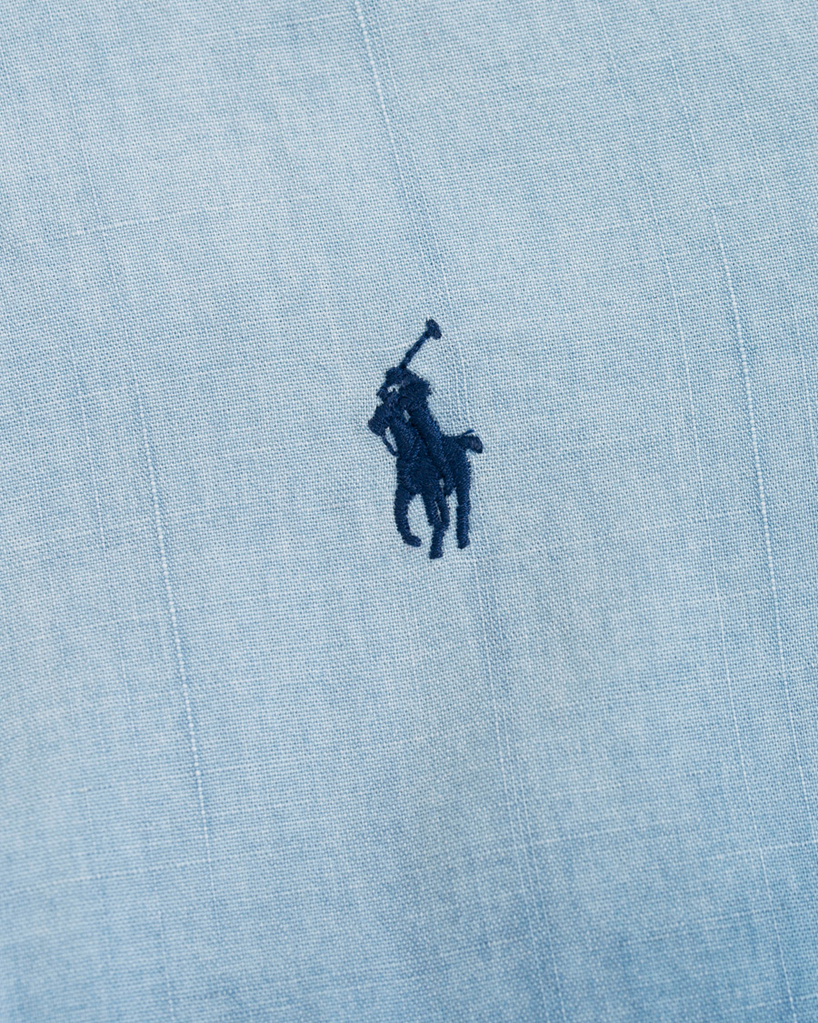 Herr | Skjortor | Polo Ralph Lauren | Slim Fit Dip Dye Shirt Blue