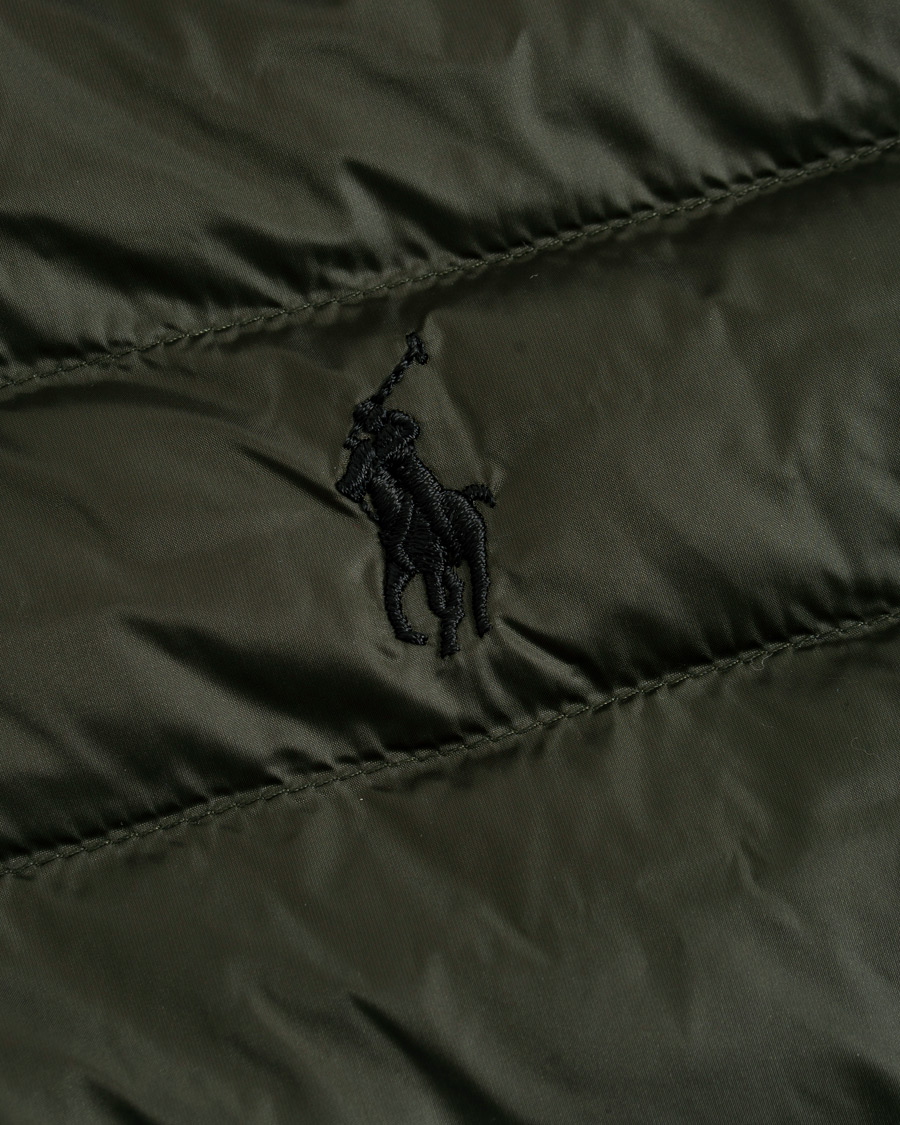 Herr | Jackor | Polo Ralph Lauren | Reversible Down High Gloss Jacket Black/Olive