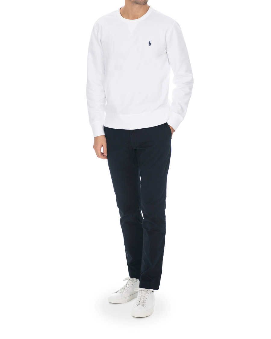 Herr | Tröjor | Polo Ralph Lauren | Magic Fleece Sweatshirt White