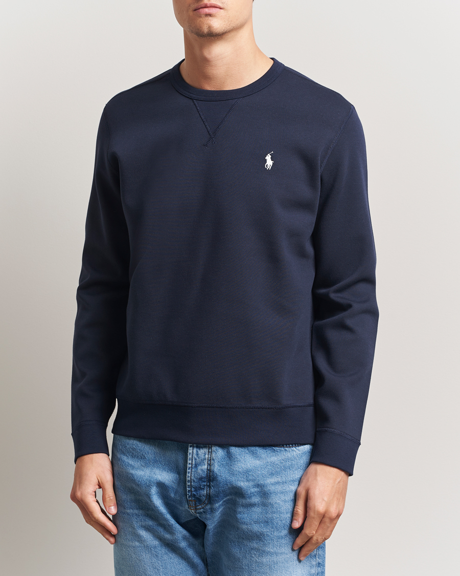 Herr | Sweatshirts | Polo Ralph Lauren | Tech Crew Neck Sweatshirt Aviator Navy