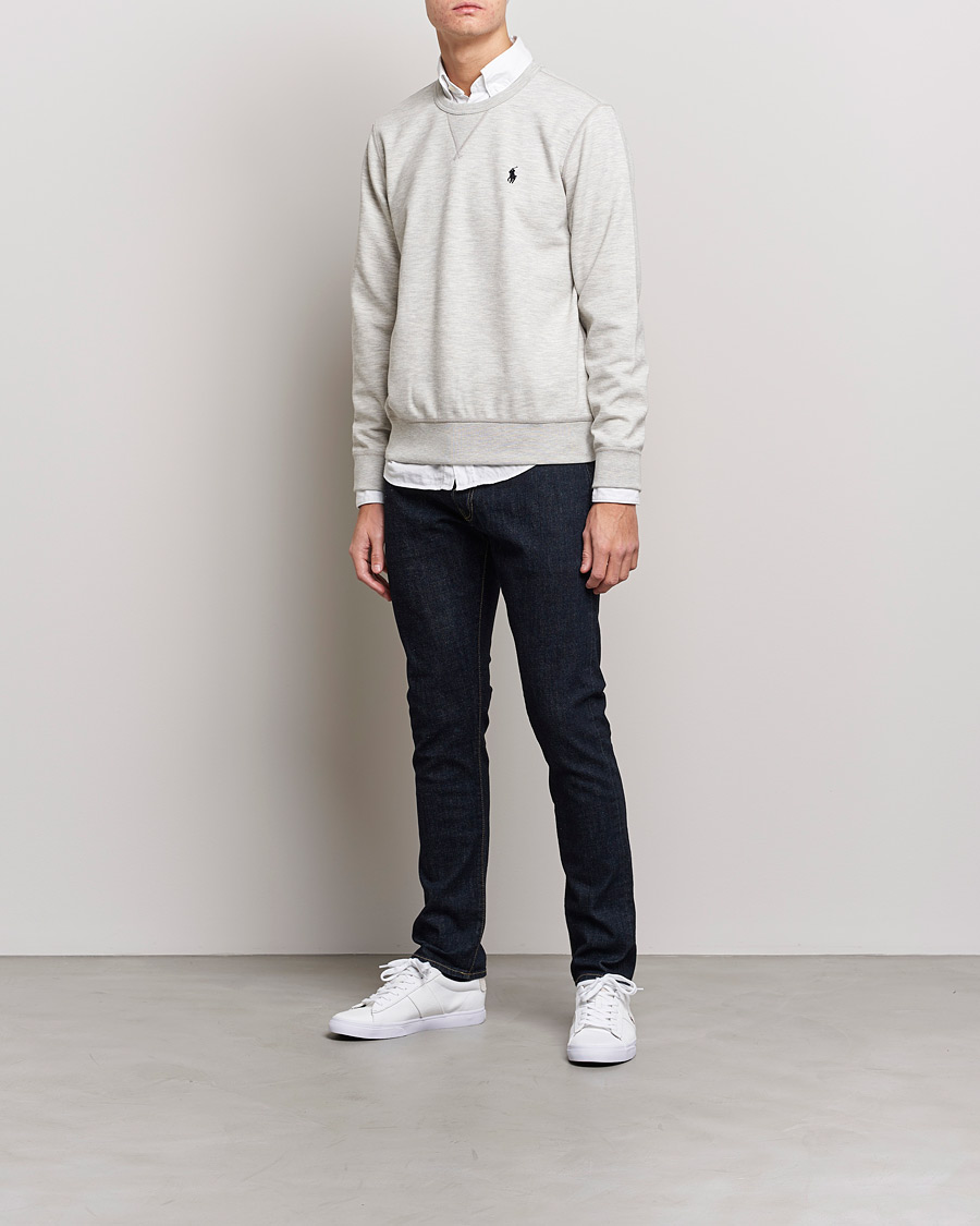 Herr | Tröjor | Polo Ralph Lauren | Tech Crew Neck Sweatshirt Light Sport Heather