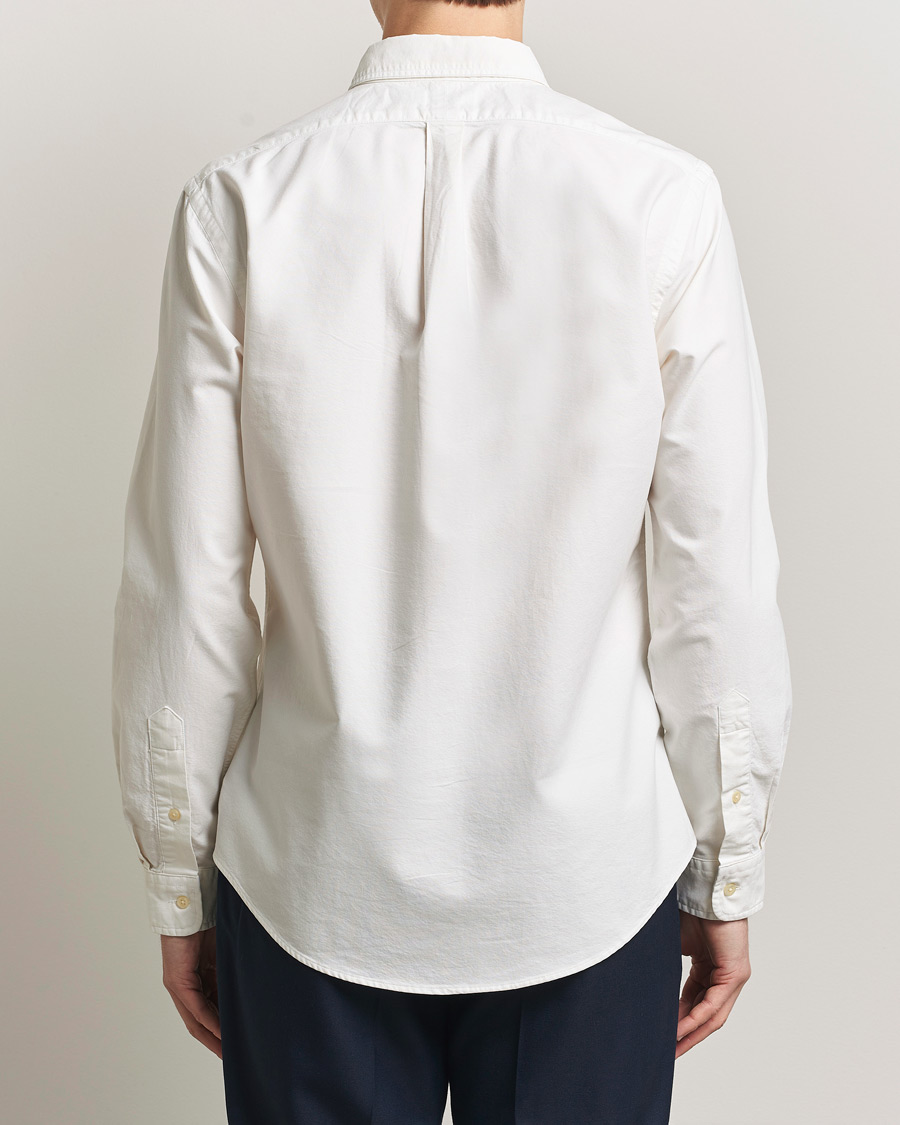 Herr | Skjortor | Polo Ralph Lauren | Slim Fit Garment Dyed Oxford Shirt White