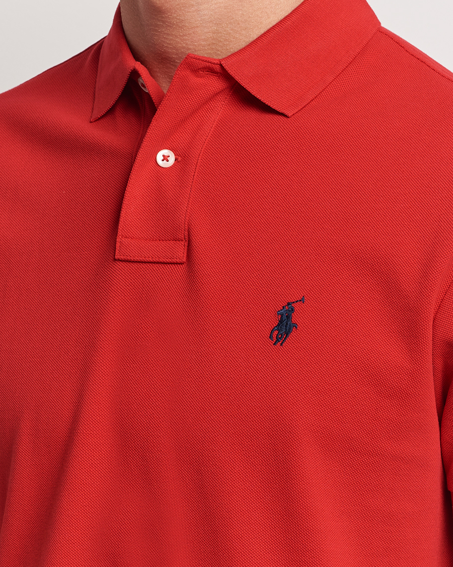Herr | Pikéer | Polo Ralph Lauren | Custom Slim Fit Polo Red