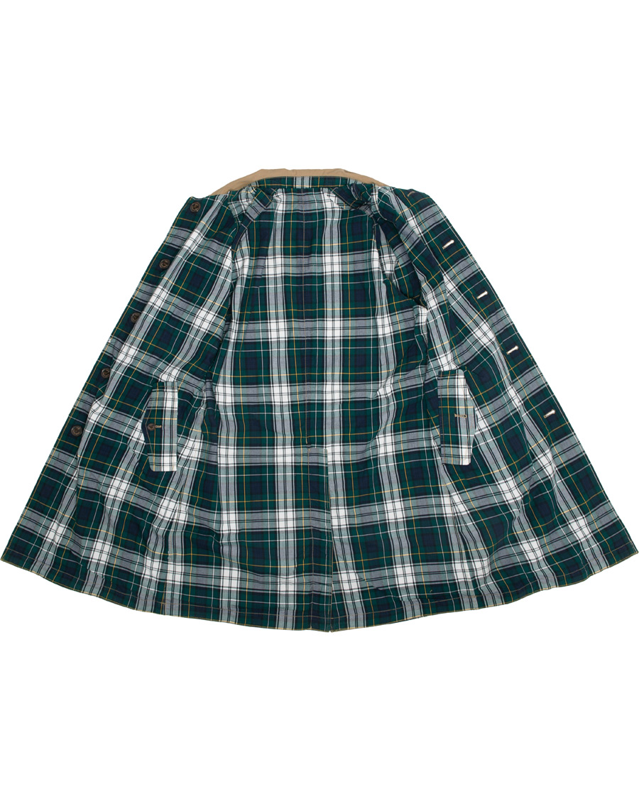 Herr | Jackor | Polo Ralph Lauren | Reversible Trench Coat Desert Khaki/Gordon Tartan