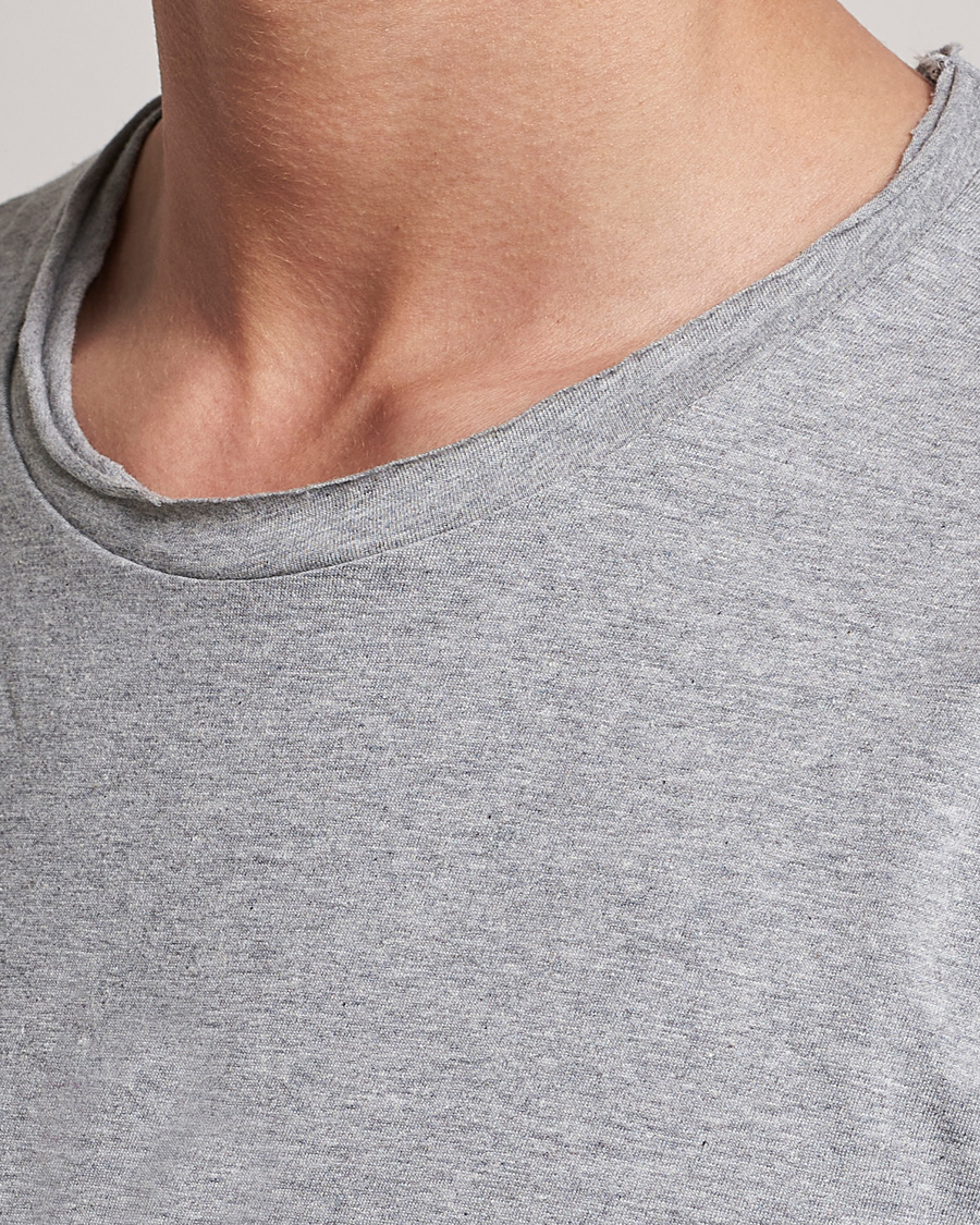Herr | T-Shirts | Bread & Boxers | Crew Neck Relaxed Grey Melange