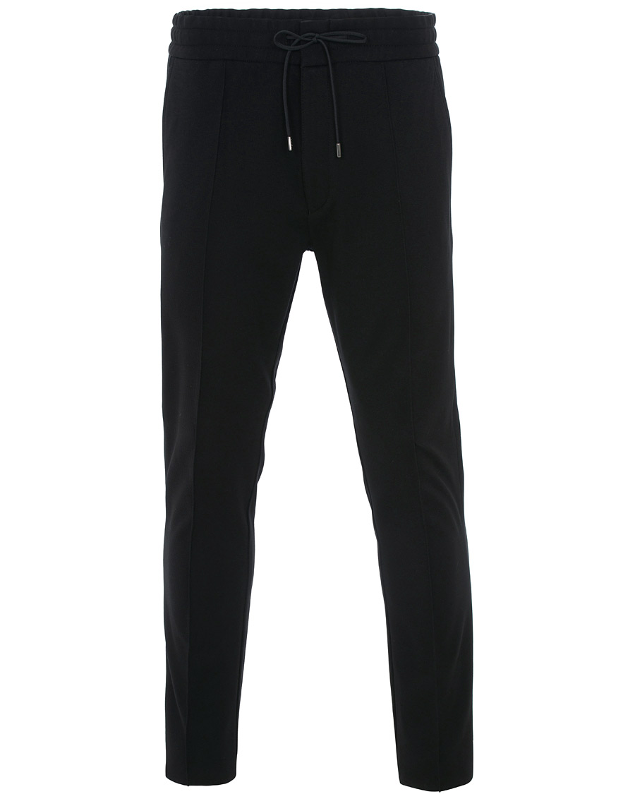 Herr | Byxor | HUGO | Zennet Drawstring Trousers Black