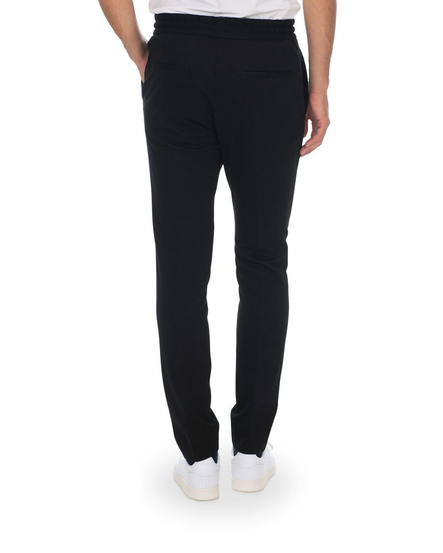 Herr | Byxor | HUGO | Zennet Drawstring Trousers Black