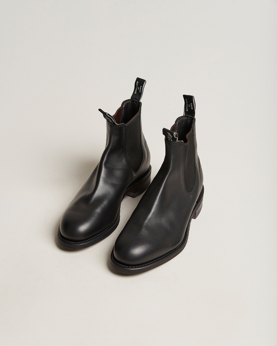 Herr | R.M.Williams Wentworth G Boot Yearling Black | R.M.Williams | Wentworth G Boot Yearling Black