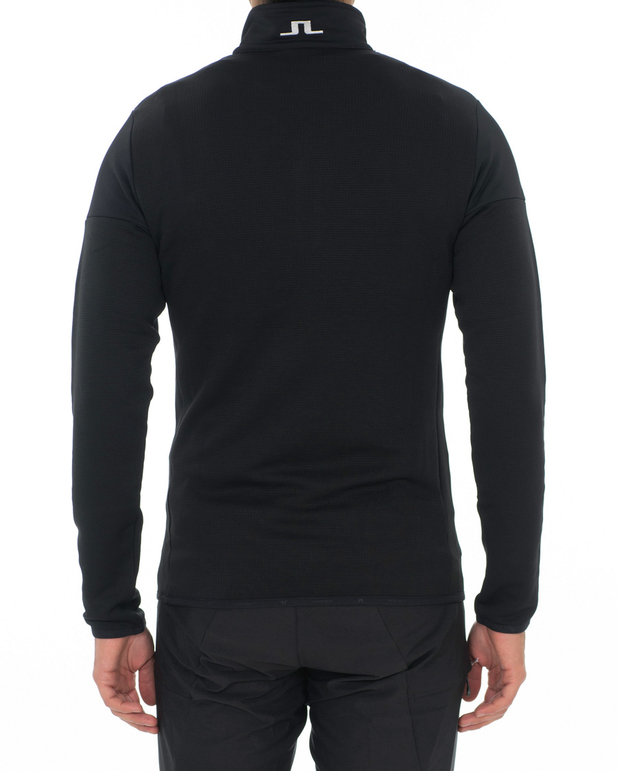 Herr | Tröjor | J.Lindeberg | Hubbard Half Zip Black