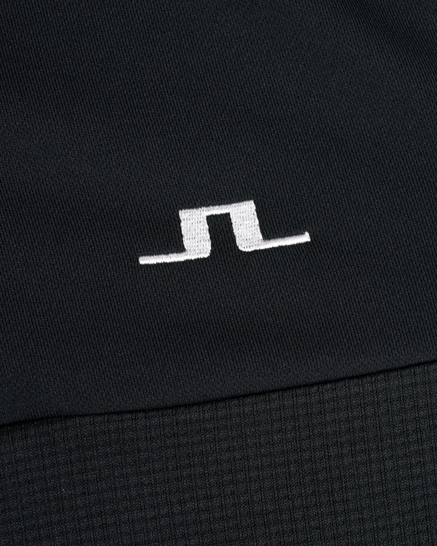 Herr | Tröjor | J.Lindeberg | Hubbard Half Zip Black