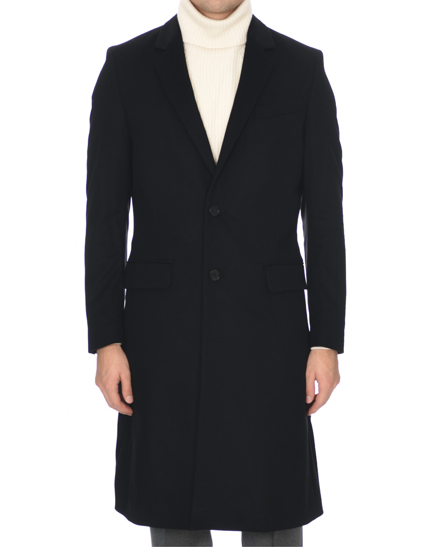 Herr | Jackor | Tiger of Sweden | Cempier Long Wool Coat Black