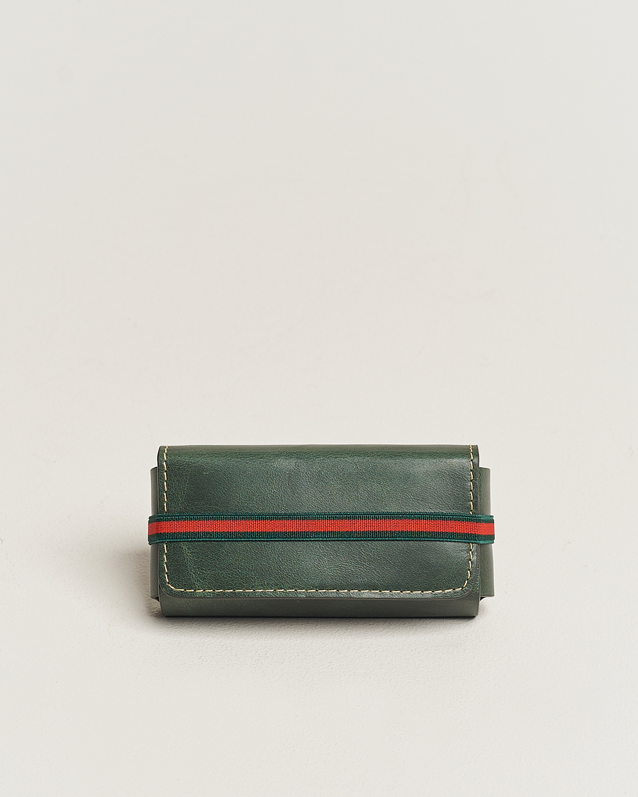 Herr | Eight & Bob Perfume Leather Case Forest Green | Eight & Bob | Perfume Leather Case Forest Green