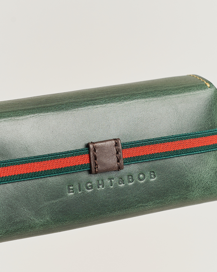 Herr | Eight & Bob Perfume Leather Case Forest Green | Eight & Bob | Perfume Leather Case Forest Green