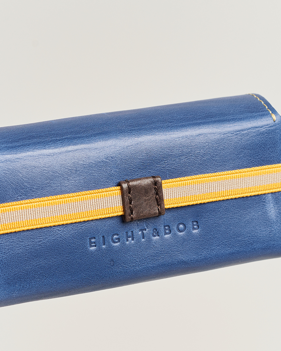 Herr | Till hemmet | Eight & Bob | Perfume Leather Case Navy Blue
