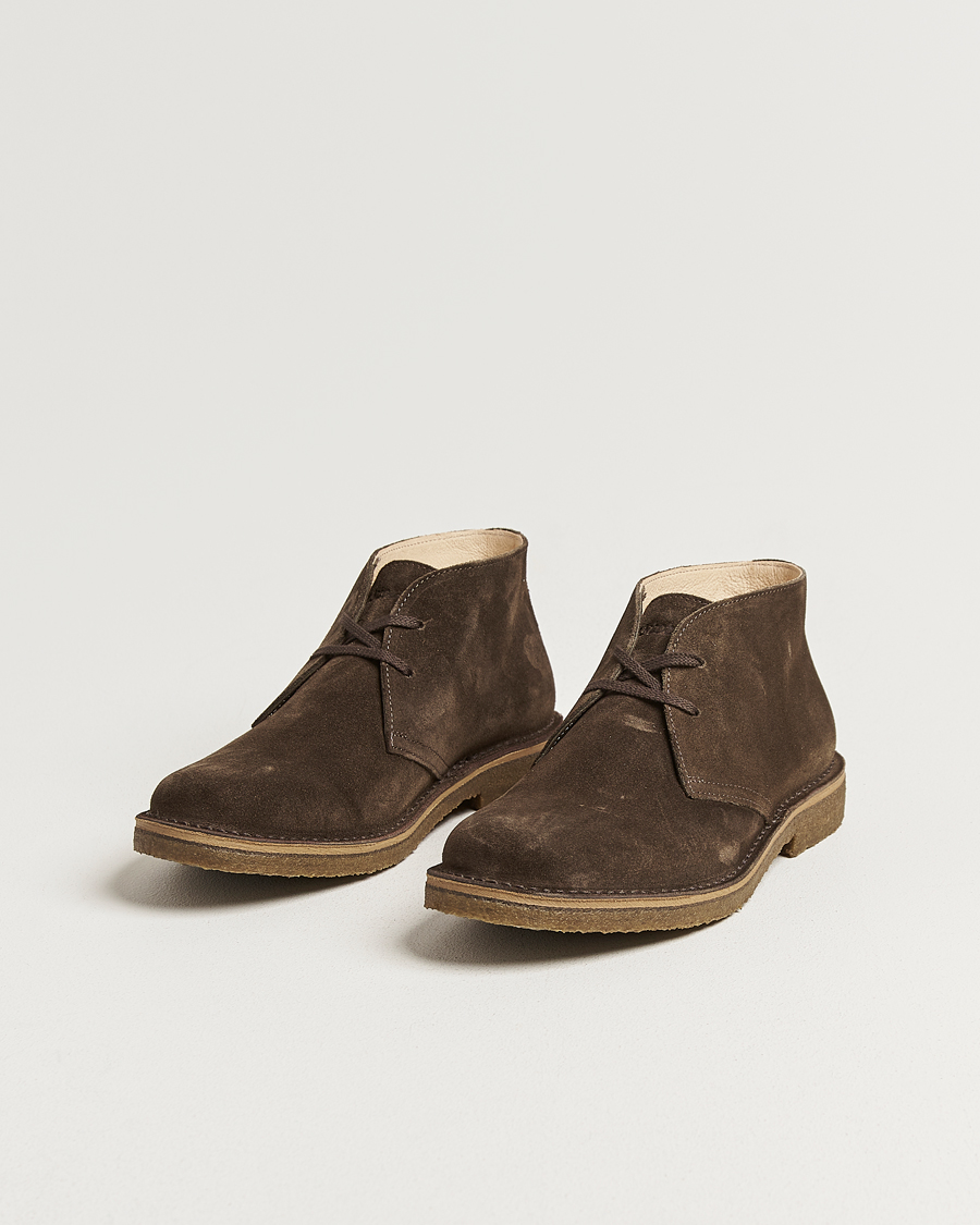 Herr | Kängor | Astorflex | Greenflex Desert Boot Dark Brown Suede