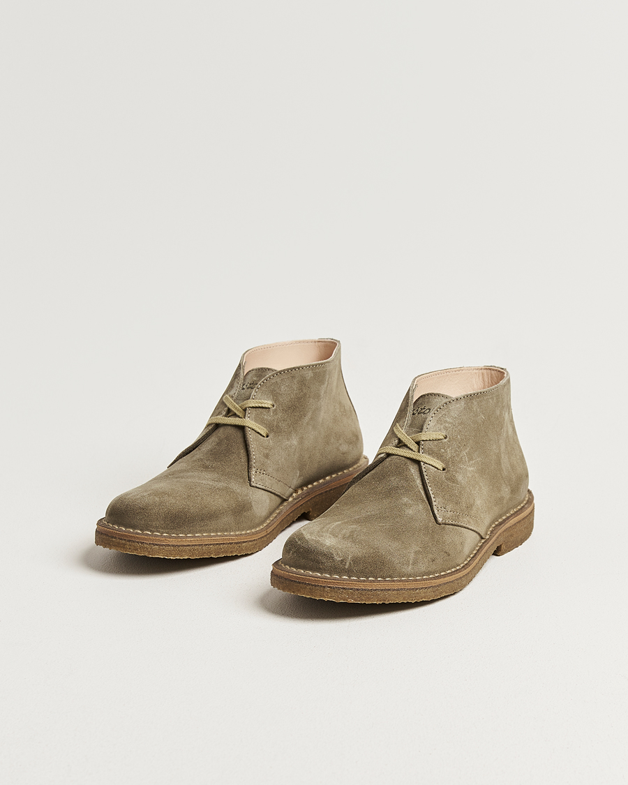 Herr | Kängor | Astorflex | Greenflex Desert Boot Stone Suede