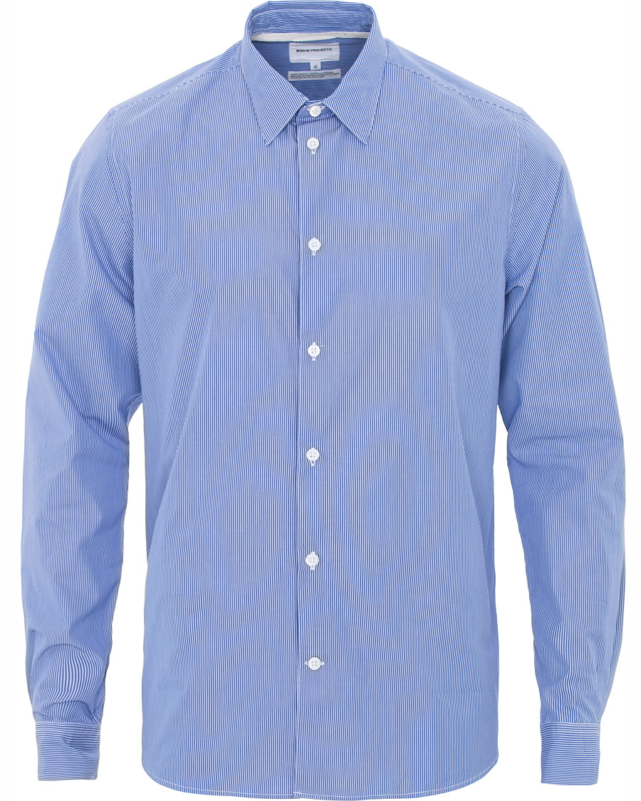 Herr | Skjortor | Norse Projects | Hans Classic Striped Shirt Navy