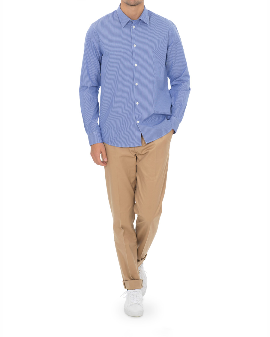Herr | Skjortor | Norse Projects | Hans Classic Striped Shirt Navy