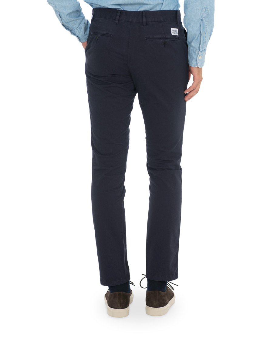 Herr | Byxor | Norse Projects | Aros Slim Light Stretch Chinos Dark Navy