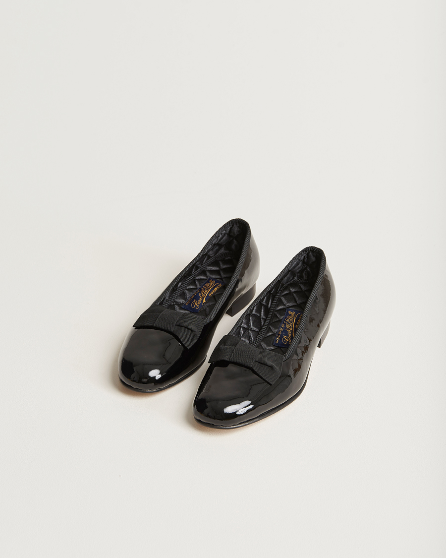 Herr | Bowhill & Elliott Opera Patent Leather Pumps Black | Bowhill & Elliott | Opera Patent Leather Pumps Black