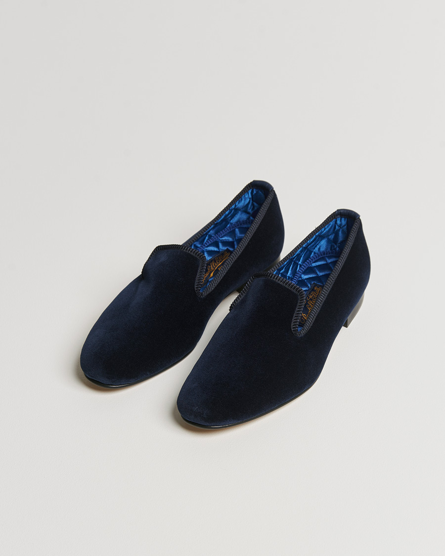 Herr | Bowhill & Elliott | Bowhill & Elliott | Albert Plain Pumps Navy