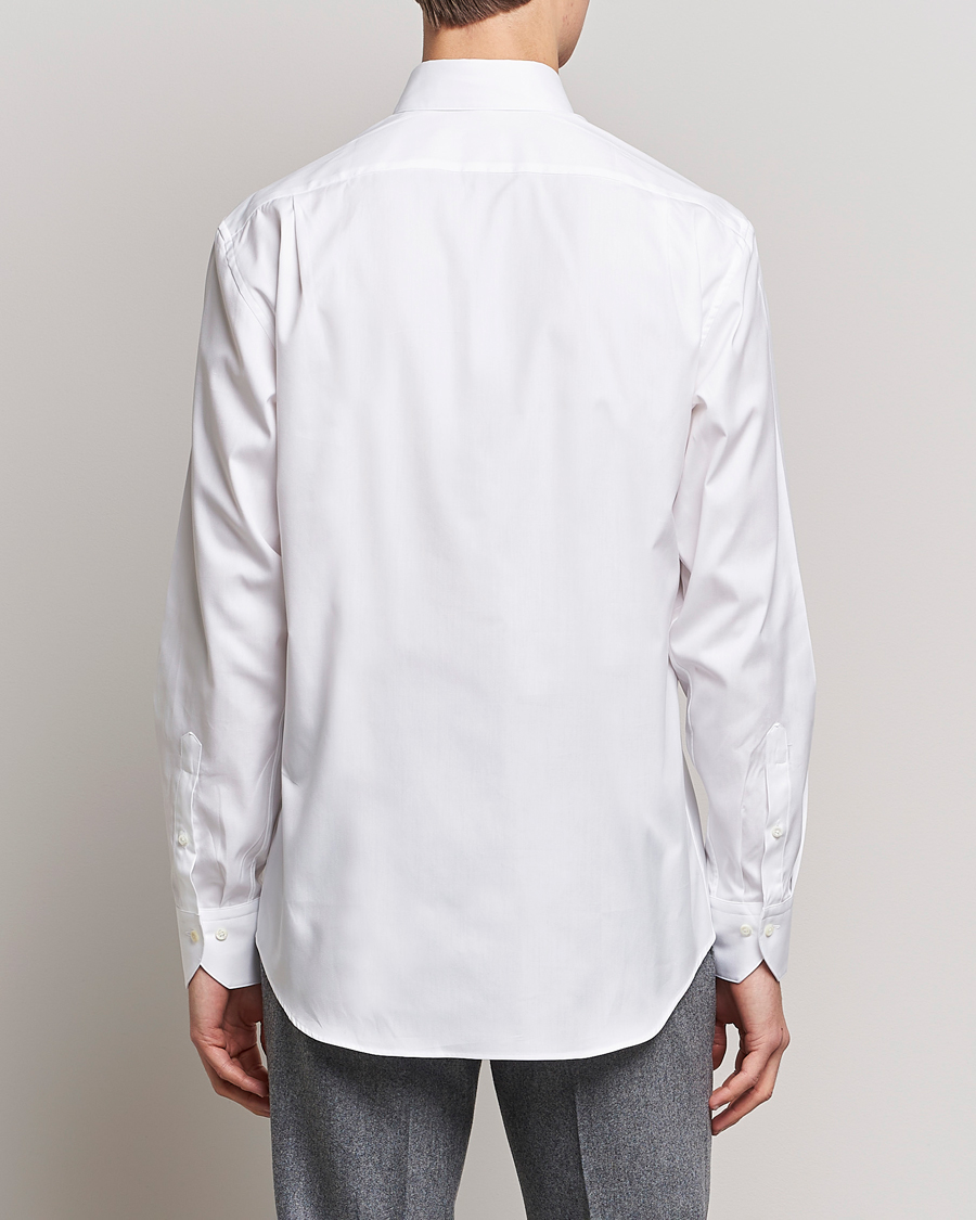 Herr | Skjortor | Stenströms | Fitted Body Button Down Shirt White