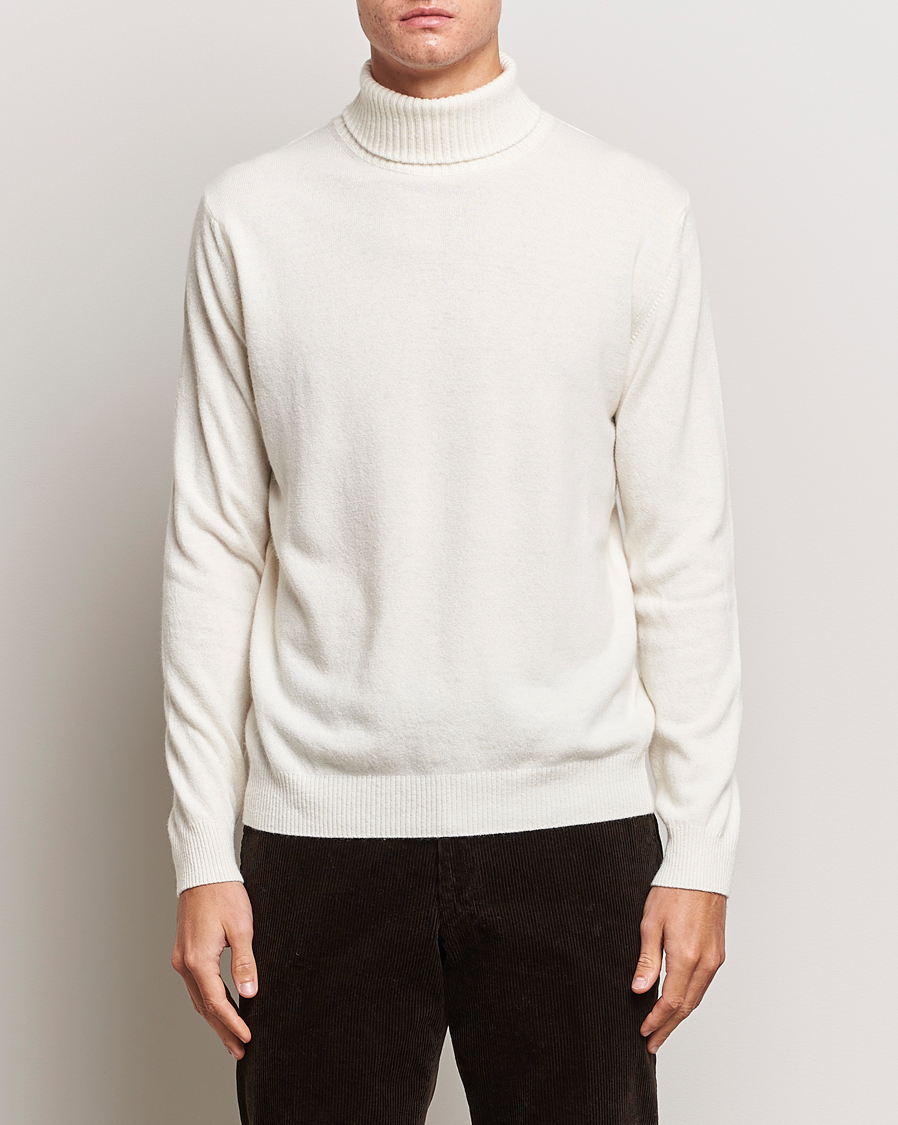 Herr |  | Oscar Jacobson | Salim Wool/Cashmere Rollneck Creme