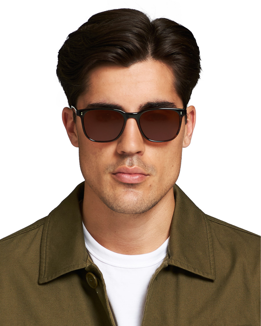 Herr | Garrett Leight Emperor Sun Sunglasses Mahogany Tortoise | Garrett Leight | Emperor Sun Sunglasses Mahogany Tortoise