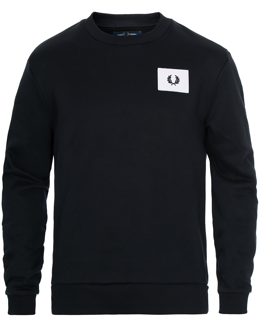 Herr | Tröjor | Fred Perry | Acid Brights Sweatshirt Black
