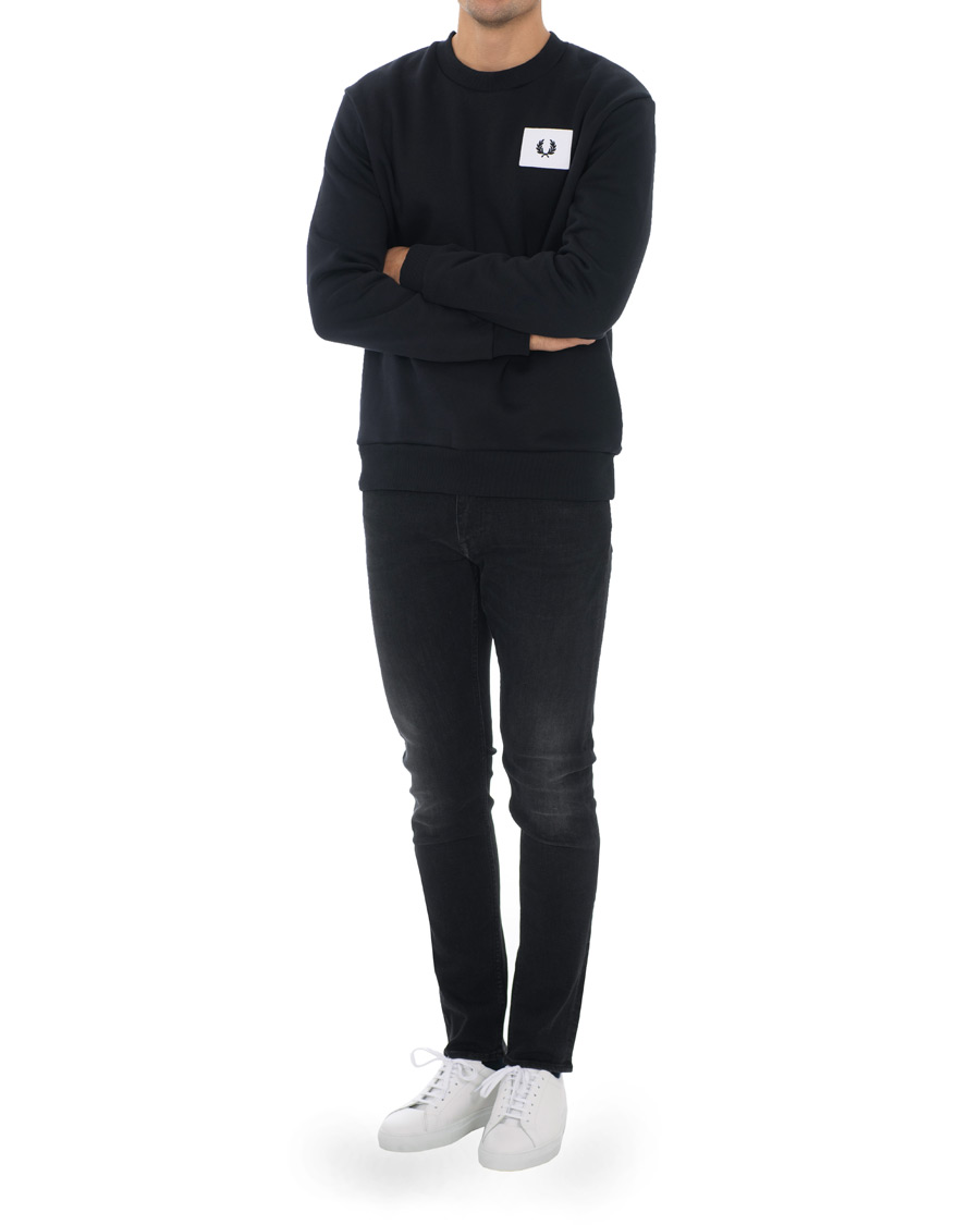 Herr | Tröjor | Fred Perry | Acid Brights Sweatshirt Black