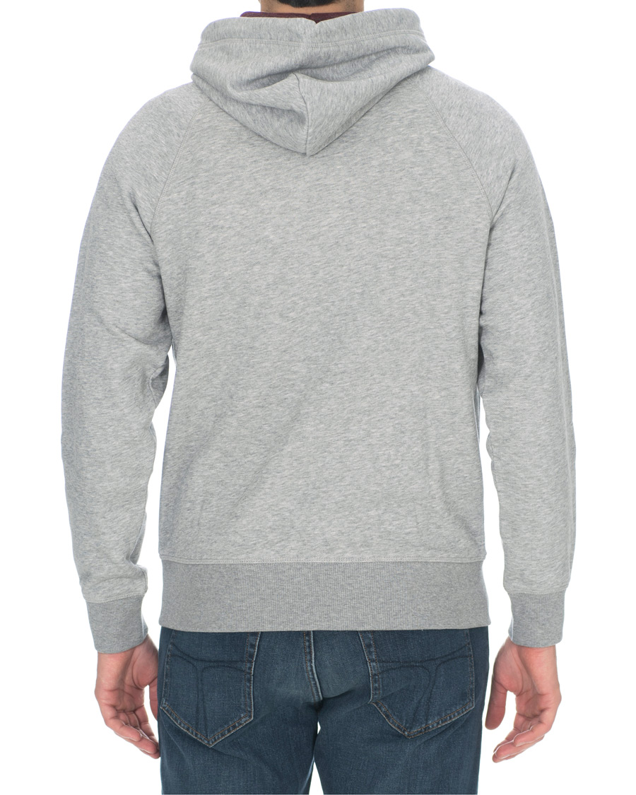 Herr | Tröjor | GANT | Graphic Sweat Hoodie Grey Melange
